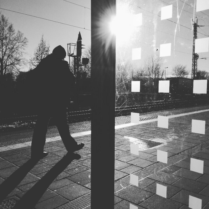 Sunny moment at Eberswalde train station